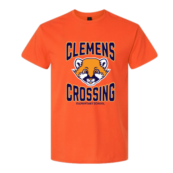 classic cougar orange tshirt