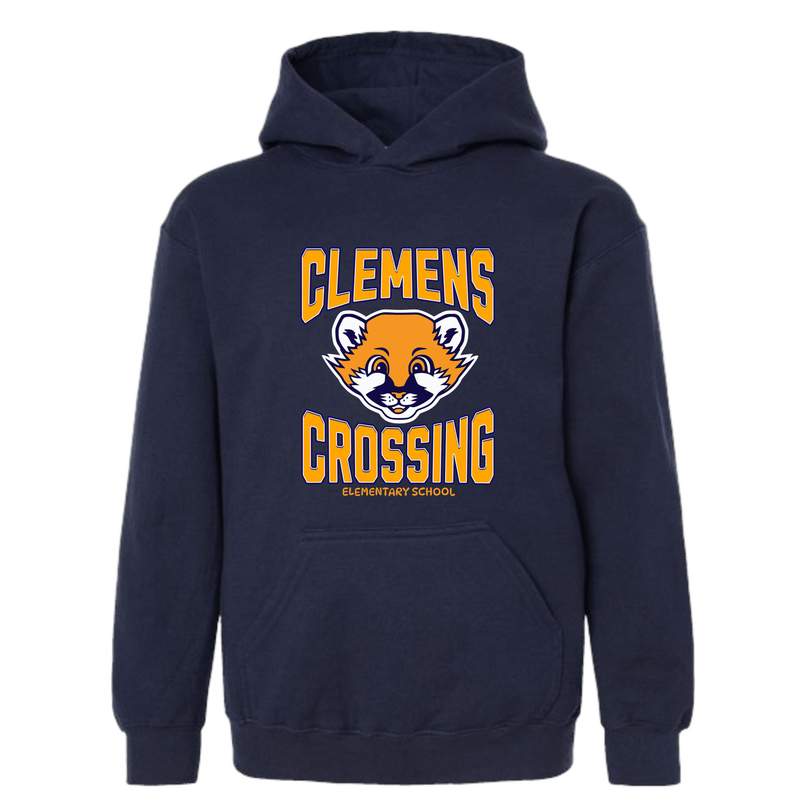 classic cougar navy hoodie