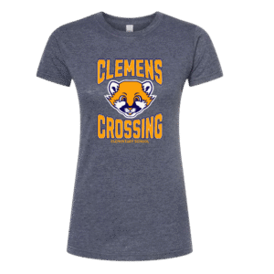 classic cougar womens heather navy shirt