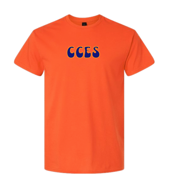 cougar paws orange tshirt front